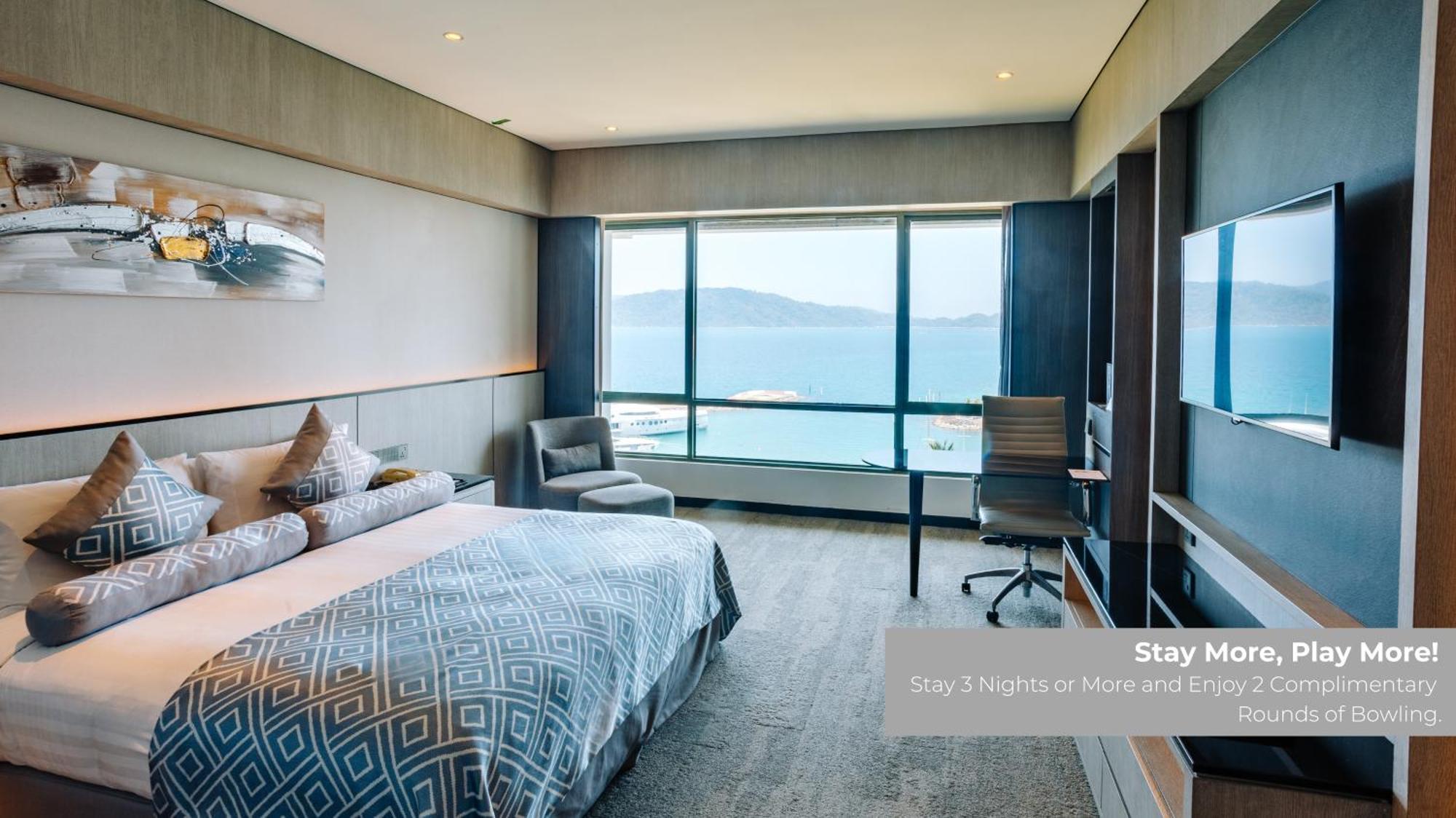 Отель The Pacific Sutera Кота-Кинабалу Экстерьер фото Deluxe Ocean View Room